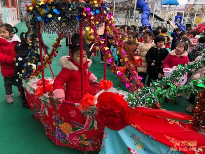 江蘇泰興市偉才幼兒園：民俗鬧元宵