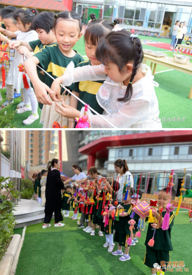 甘肅天水佳水岸偉才幼兒園端午節(jié)活動登上中國教育報！