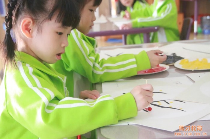 秋韻正濃時，悄然迎立冬丨浙江慈溪清水灣偉才幼兒園