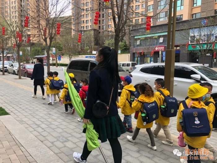 測(cè)量古巷，甘肅天水佳水岸偉才幼兒園社會(huì)實(shí)踐活動(dòng)